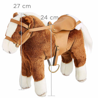SADDLE AND BRIDLE HORSE