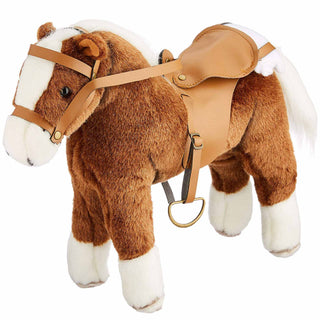 SADDLE AND BRIDLE HORSE