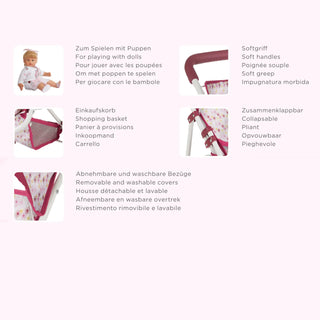 3-WHEEL BUGGY - HAPPY FLOWERS