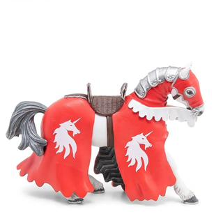 HORSE OF UNICON KNIGHT WITH SPEAR