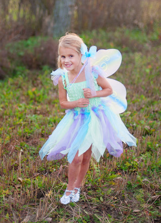 BUTTERFLY DRESS & WINGS WITH WAND