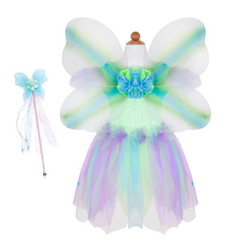 BUTTERFLY DRESS & WINGS WITH WAND