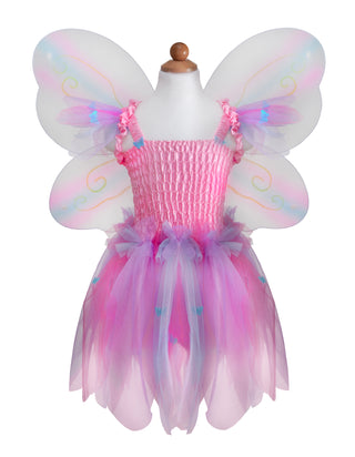 BUTTERFLY DRESS & WINGS WITH WAND