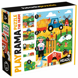 PLAYRAMA PUZZLE THE FARM