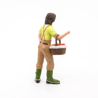 WOMAN FARMER WITH BASKET