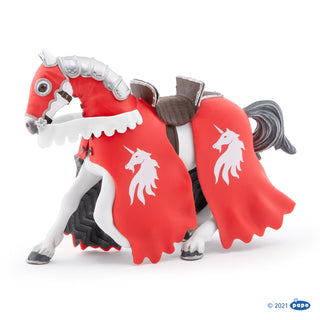 HORSE OF UNICON KNIGHT WITH SPEAR