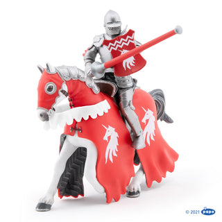 HORSE OF UNICON KNIGHT WITH SPEAR
