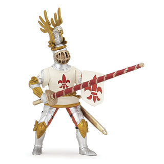 WHITE KNIGHT FLEUR DE LYS