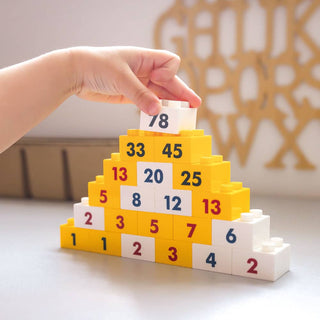 NUMBER PYRAMIDS (PROF. KORTENKAMP'S LEARNING BLOCKS)