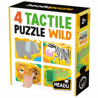 4 TACTILE PUZZLE WILD
