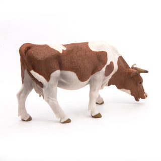 GRAZING SIMMENTAL COW