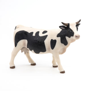 BLACK AND WHITE COW