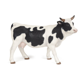 BLACK AND WHITE COW