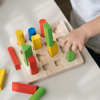GEOMETRIC PEG BOARD