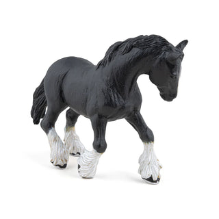 BLACK SHIRE HORSE