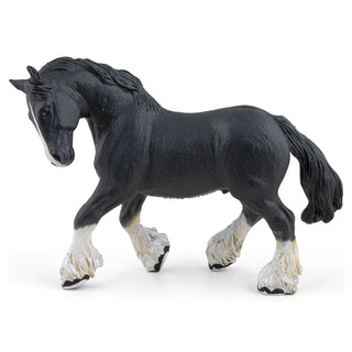 BLACK SHIRE HORSE
