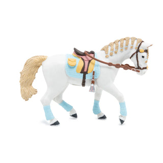 TRENDY RIDING WOMEN HORSE BLUE