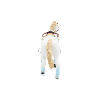 TRENDY RIDING WOMEN HORSE BLUE