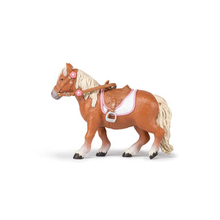 SHETLAND PONY WITH SADDLE
