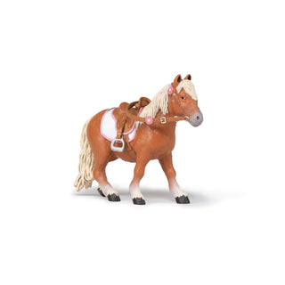 SHETLAND PONY WITH SADDLE