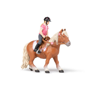 SHETLAND PONY WITH SADDLE