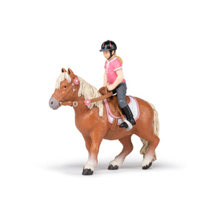 SHETLAND PONY WITH SADDLE