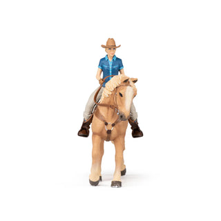 WILD WEST HORSE AND COWGIRL