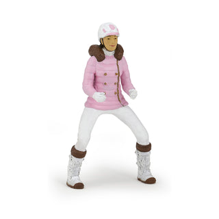 WINTER RIDING GIRL