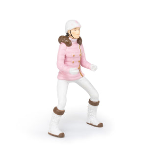 WINTER RIDING GIRL