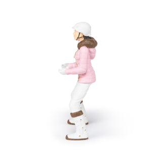 WINTER RIDING GIRL