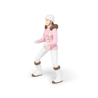 WINTER RIDING GIRL