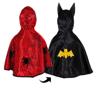 REVERSIBLE SPIDER/BAT CAPE