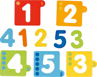LAYERED PUZZLE - NUMBERS