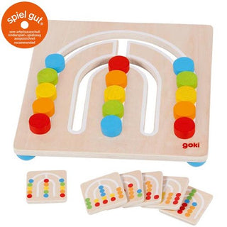 RAINBW COLOUR SORTING BOARD