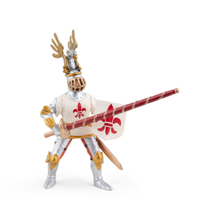 WHITE KNIGHT FLEUR DE LYS