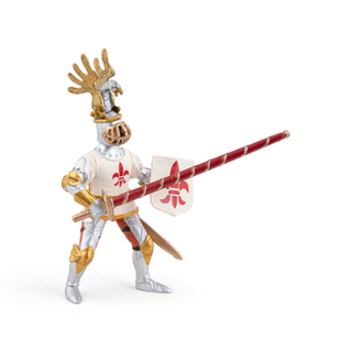 WHITE KNIGHT FLEUR DE LYS