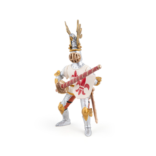 WHITE KNIGHT FLEUR DE LYS