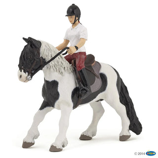 YOUNG RIDING GIRL