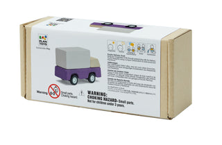 PURPLE DELIVERY TRUCK