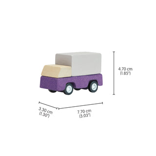PURPLE DELIVERY TRUCK