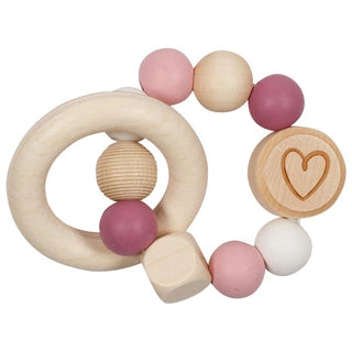 HEART TOUCH RING ELASTIC W/ SILICONE BALLS
