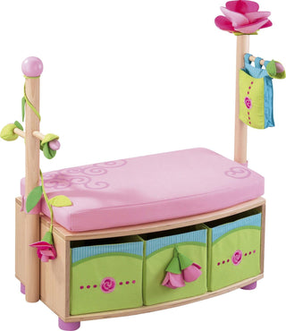 WARDROBE WITH BENCH ROSE FAIRY
