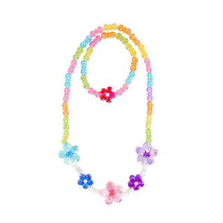 BLOOMING BEADS NECKLACE & BRACELET SET