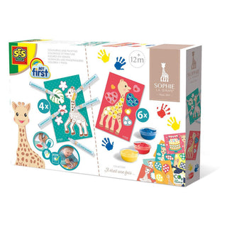 SOPHIE LA GIRAFE - COLOURING AND PAINTING