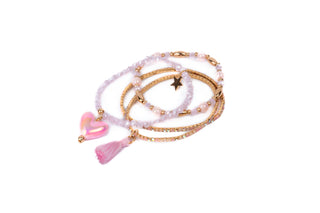 BOUTIQUE LUMINESCENT LOVE BRACELET SET