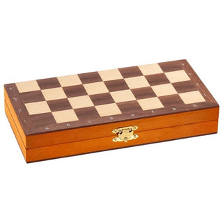 MAGNETIC CHESS IN HINGED CASE