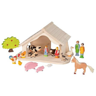FARM AND NATIVITY SCENE