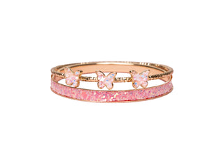 BOUTIQUE CHIC BUTTERFLY BANGLES
