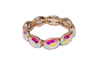 BOUTIQUE CHIC AURORA BOREALIS GEM BRACELET