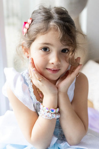 BOUTIQUE CHIC SWIFTIE PINK GEM BRACELET